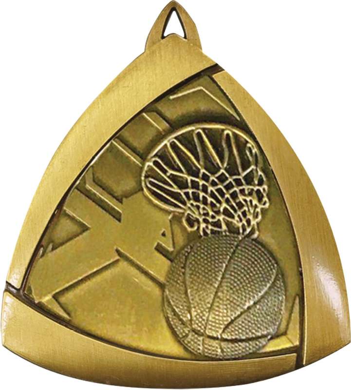 Basketball Triangle Gold