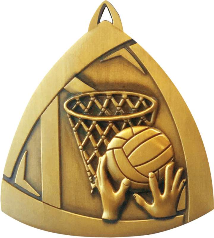 Netball Triangle Gold