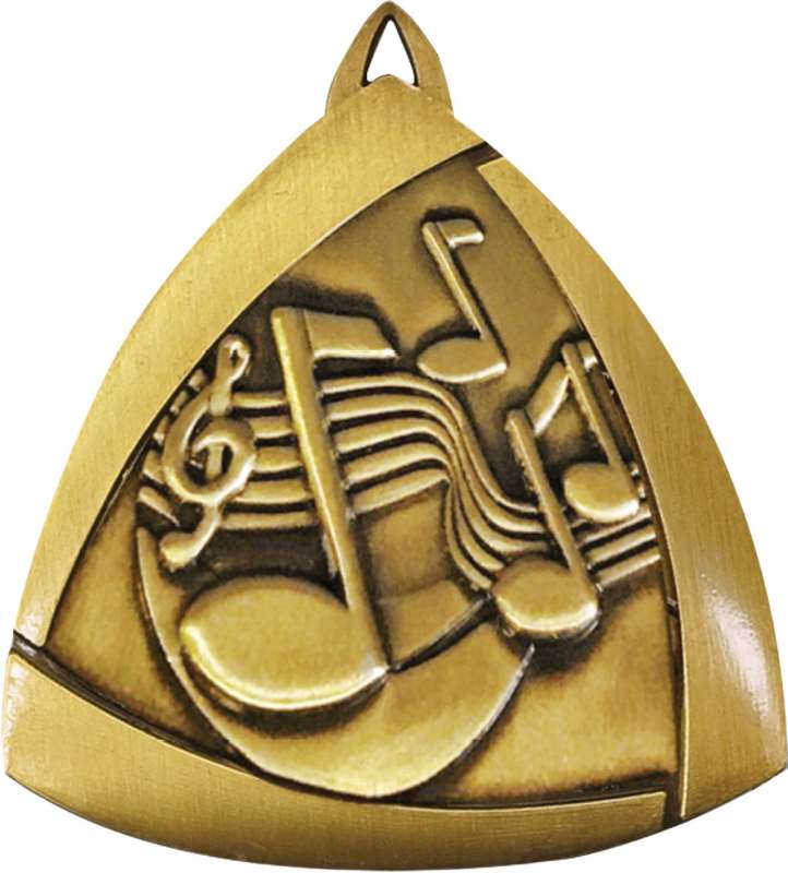 Music Triangle Gold