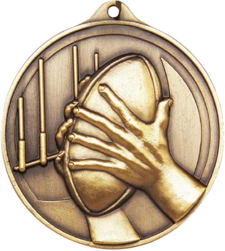Aussie Rules Sculptured Gold