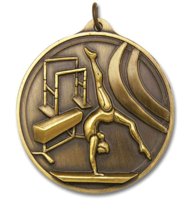 Gymnastics F.Sculptured Gold