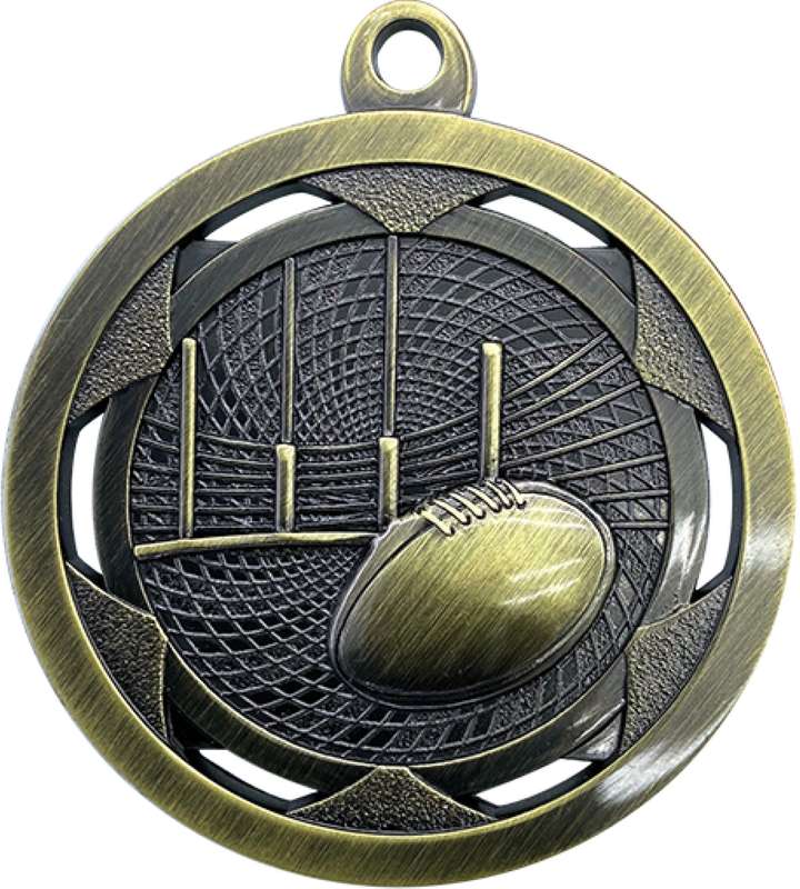 Aussie Rules Sculptured Gold
