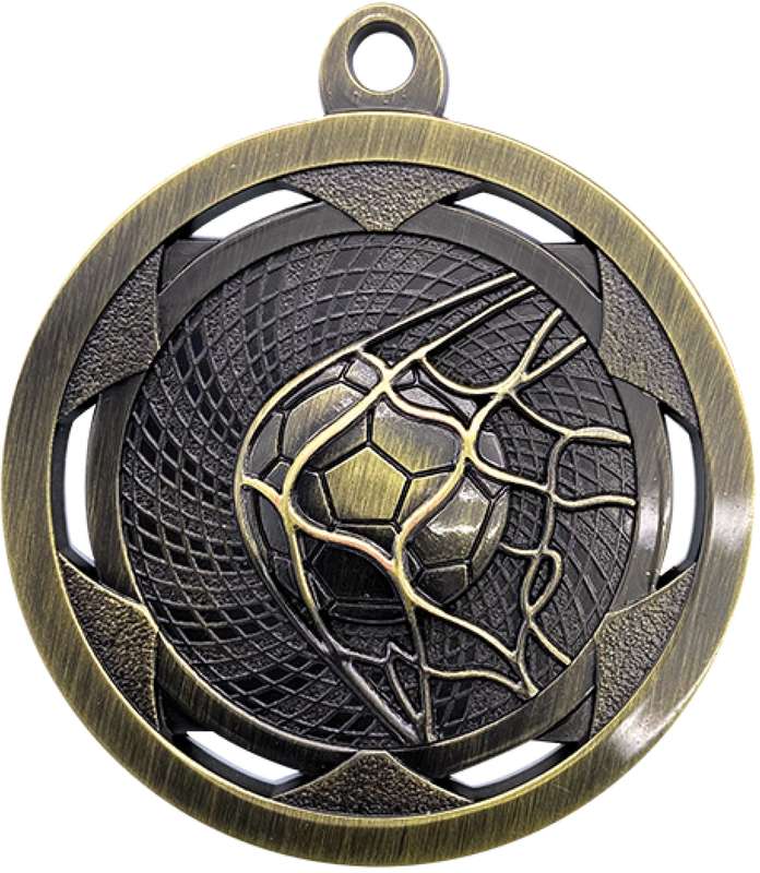 Soccer Sculptured Gold
