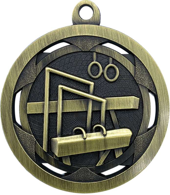 Gymnastics Sculptured Gold