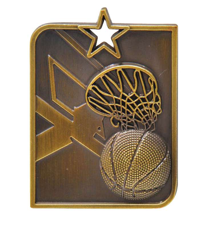 Rect. Basketball Gold