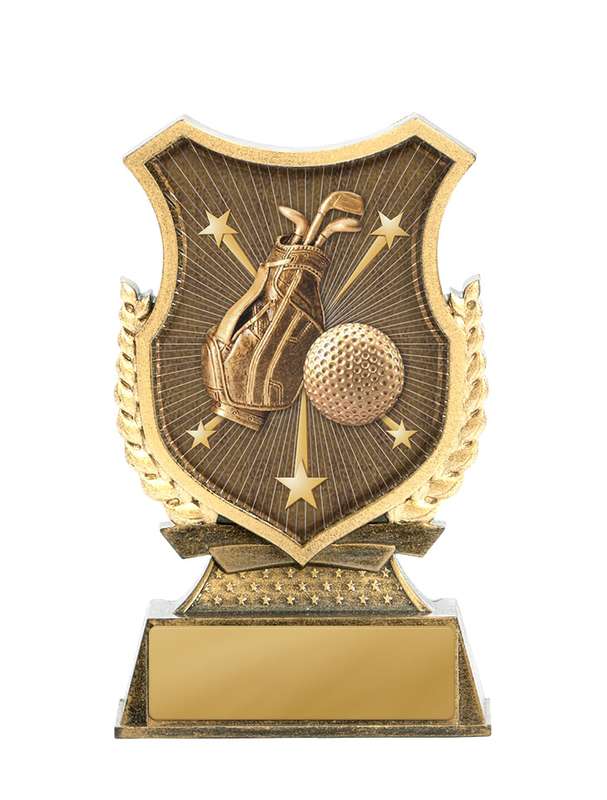 Shield Stand-Golf