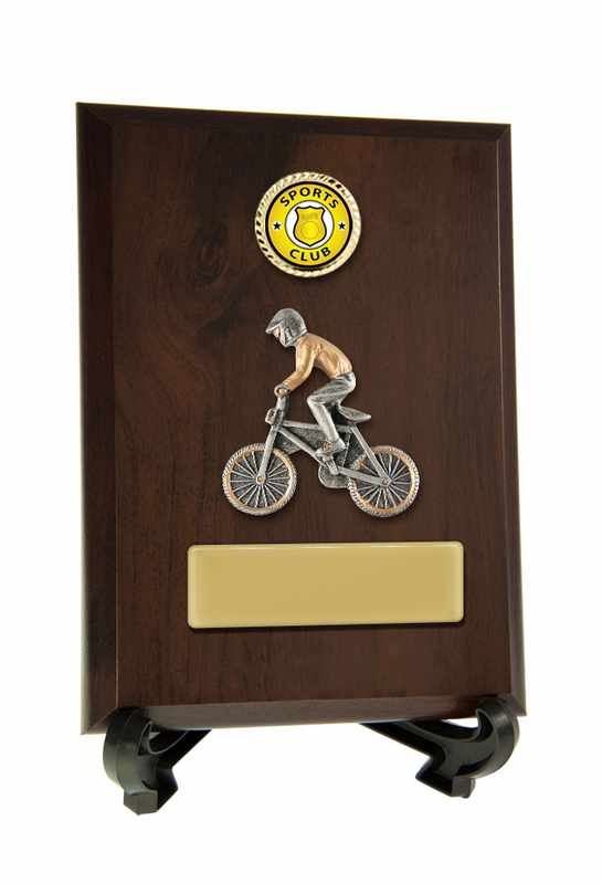 Plaque with BMX Trim