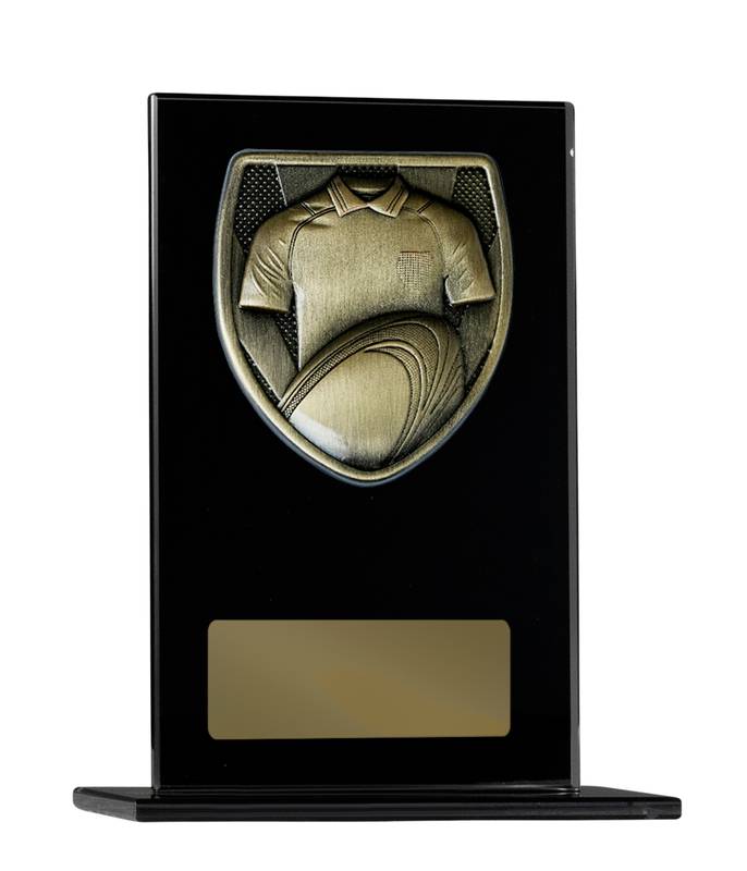 Rugby Glass Trophy 160mm