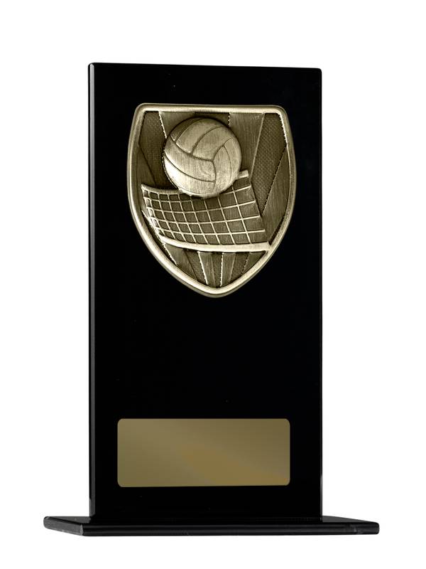 Volleyball Glass Trophy 120mm