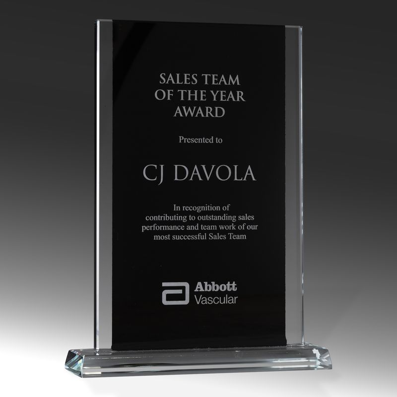 Rectangle Glass Award 180mm