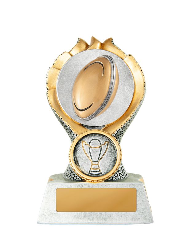 Rugby Trophy 130mm