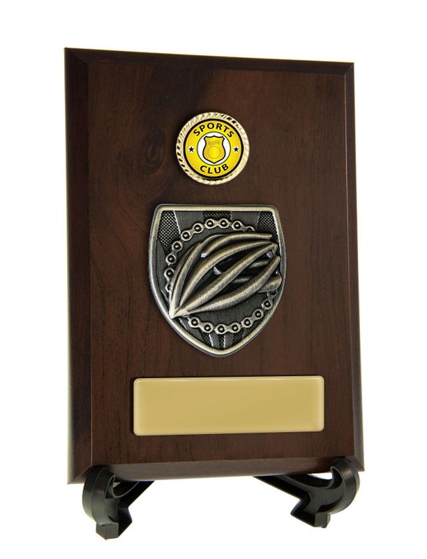 Plaque with Cycling Trim 155mm