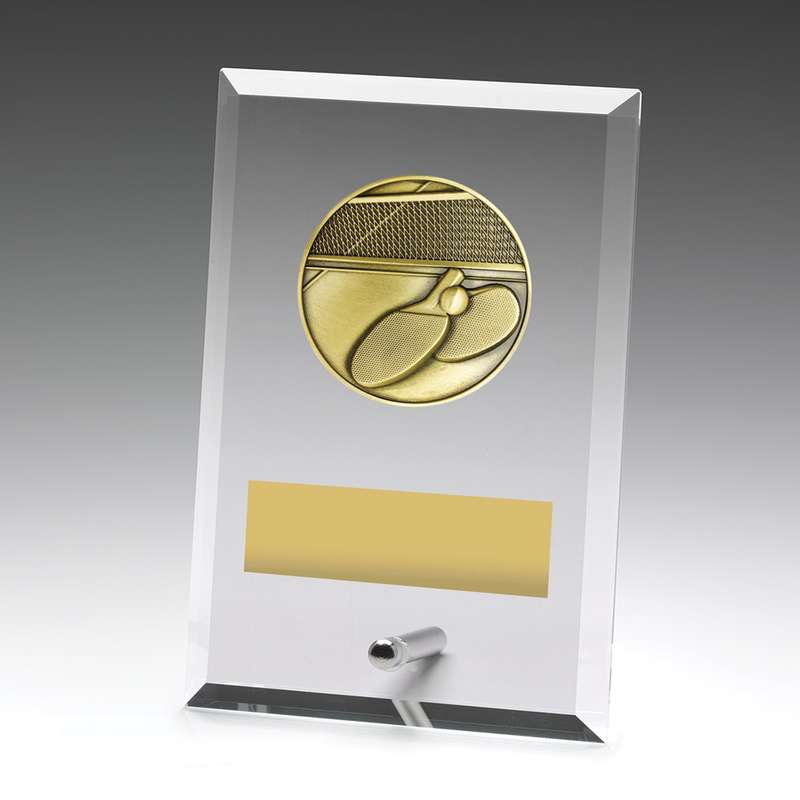 Glass Plaques – Table Tennis