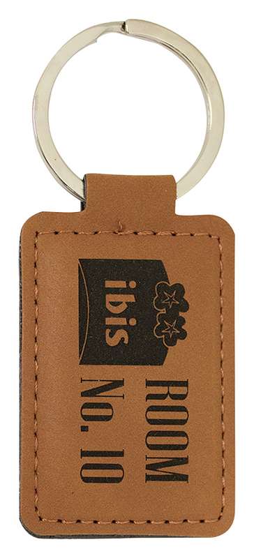 Leatherette Keychain – Rawhide