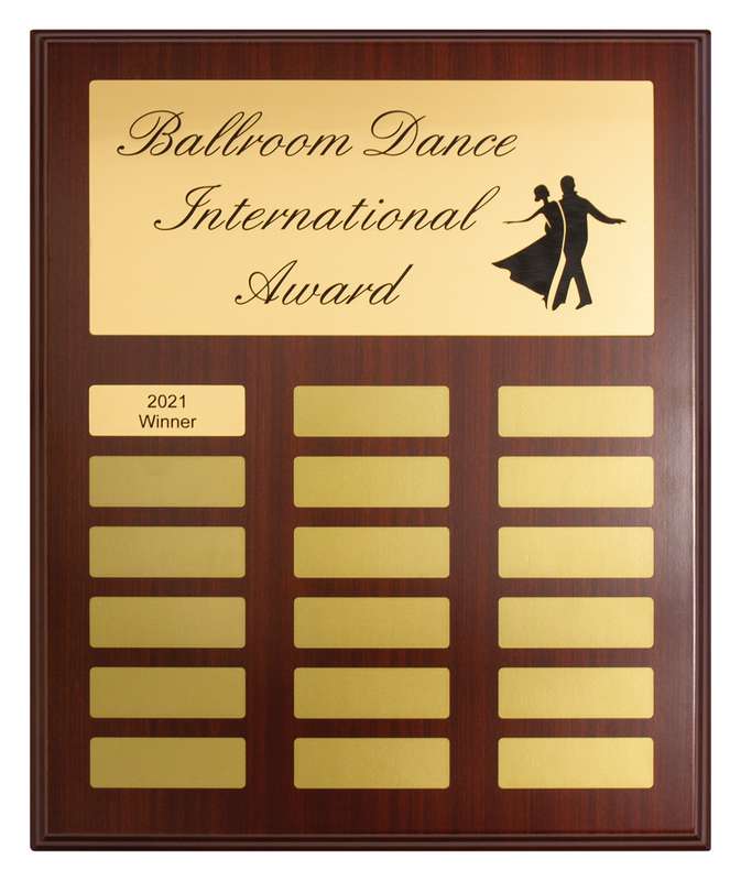 Banner Gold Plaque